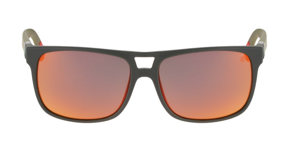 ROADBLOCK - Matte Magnet Grey H2O with Polarized Red Ionized Lens