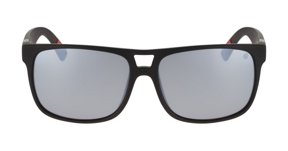 ROADBLOCK - Matte Black H2O with Polarized Silver Ionized Lens