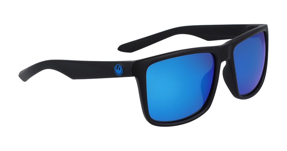 MERIDIEN - Matte Black H2O with Polarized Lumalens Blue Ionized Lens