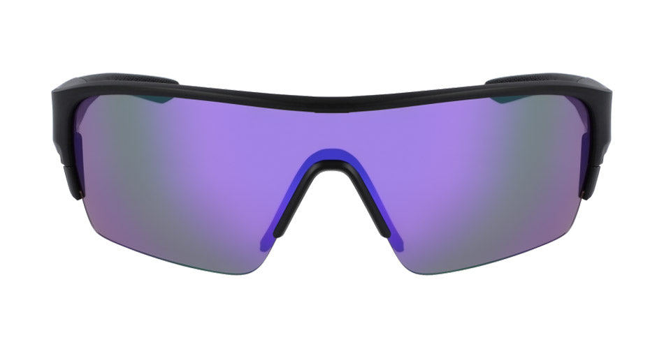 TRACER X - Matte Black with Lumalens Violet Ionized & Lumalens Solid Brown Lens