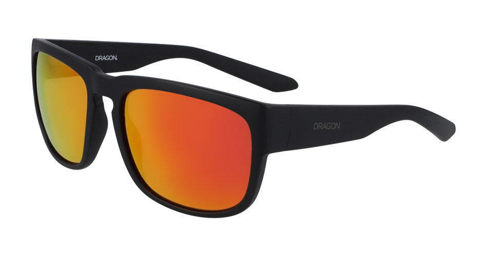 RUNE - Matte Black with Orange Ionized Lens