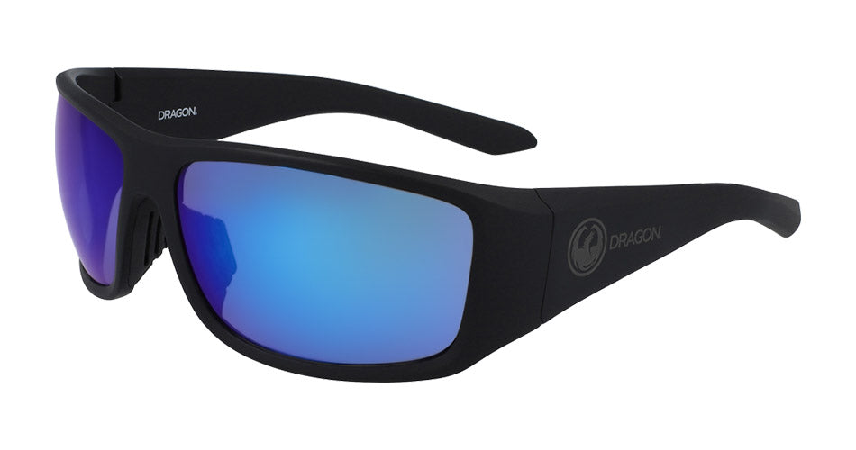 JUMP - Matte Black with Lumalens Blue Ionized Lens