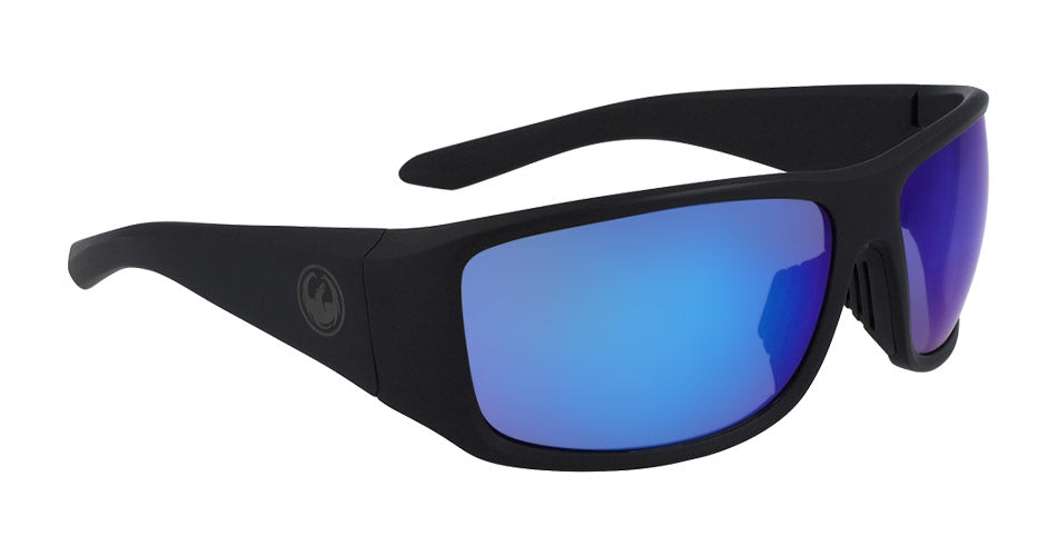 JUMP - Matte Black with Lumalens Blue Ionized Lens