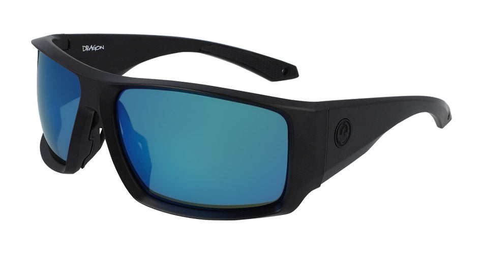 EQUINOX X - Matte Black H2O with Lumalens Deep Green Ionized Lens