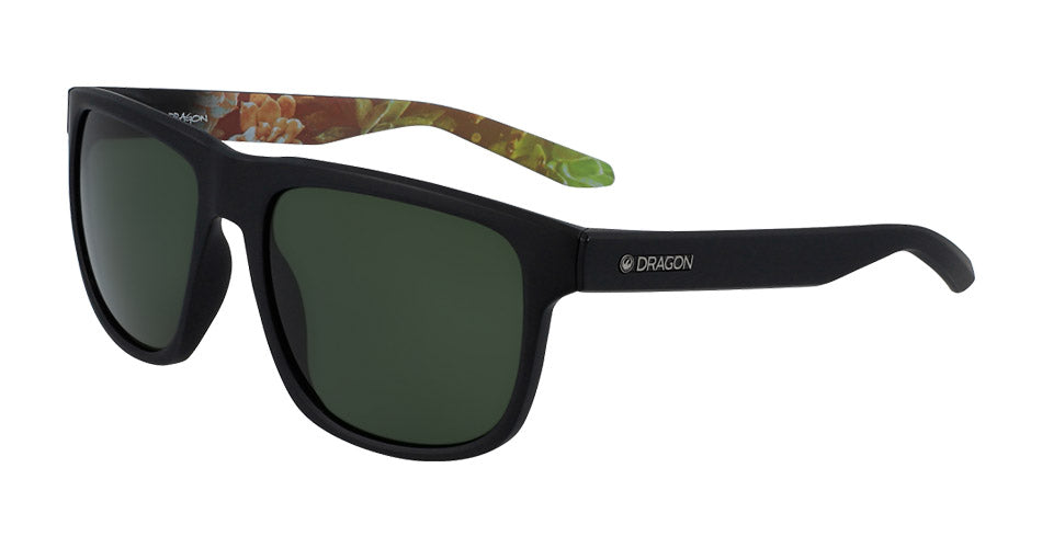 SESH - Matte Black/Succulents with Lumalens G15 Green Lens