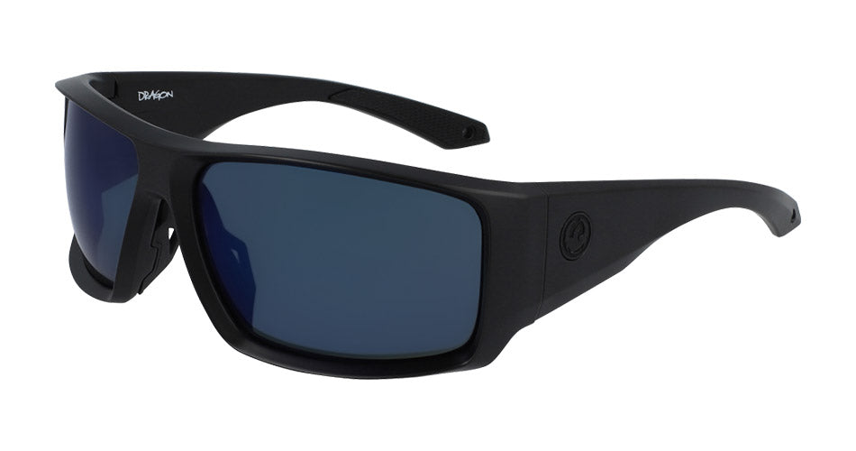 EQUINOX X - Matte Black H2O with Lumalens Gun Blue Ionized Lens