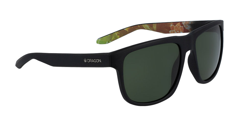 SESH - Matte Black/Succulents with Lumalens G15 Green Lens