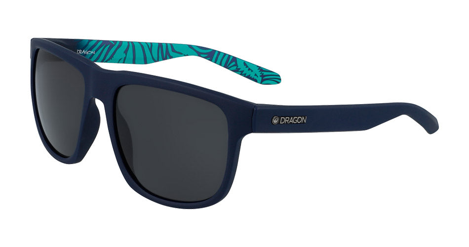 SESH - Matte Navy/Tropics with Lumalens Smoke Lens