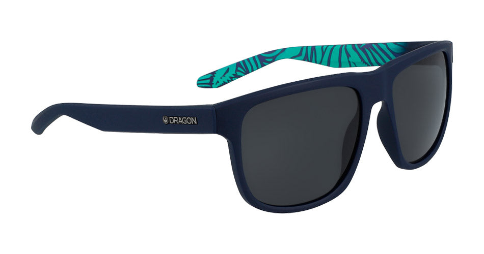 SESH - Matte Navy/Tropics with Lumalens Smoke Lens