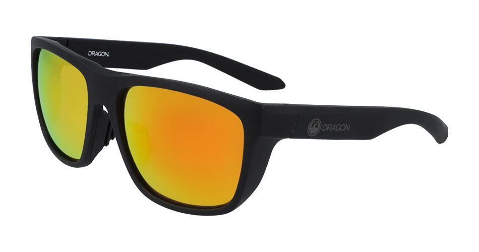 AERIAL - Matte Black with Lumalens Orange Ionized Lens