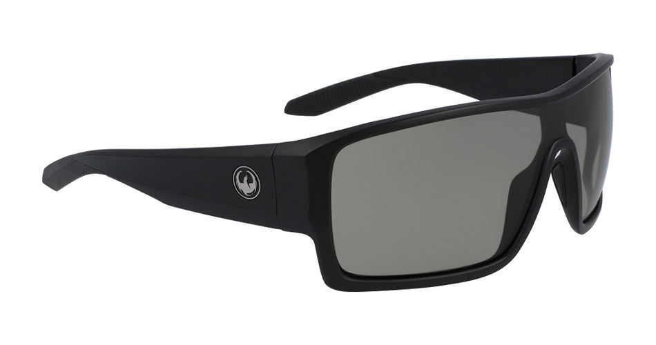FLASH - Matte Black with Polarized Lumalens Smoke Lens