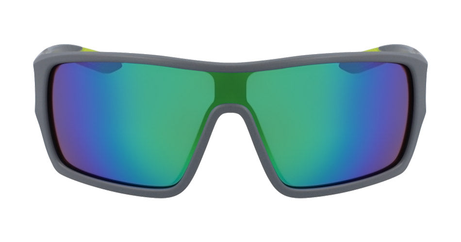 FLASH - Matte Grey with Lumalens Green Ionized Lens