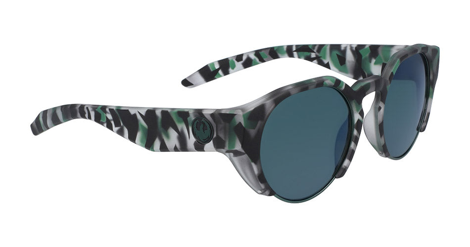 COMPASS - Matte Olive Tortoise with Lumalens Petrol Ionized Lens
