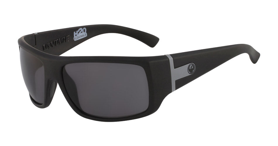VANTAGE - Matte Black H2O with Polarized Lumalens Smoke Lens - NEW CHINA SKU