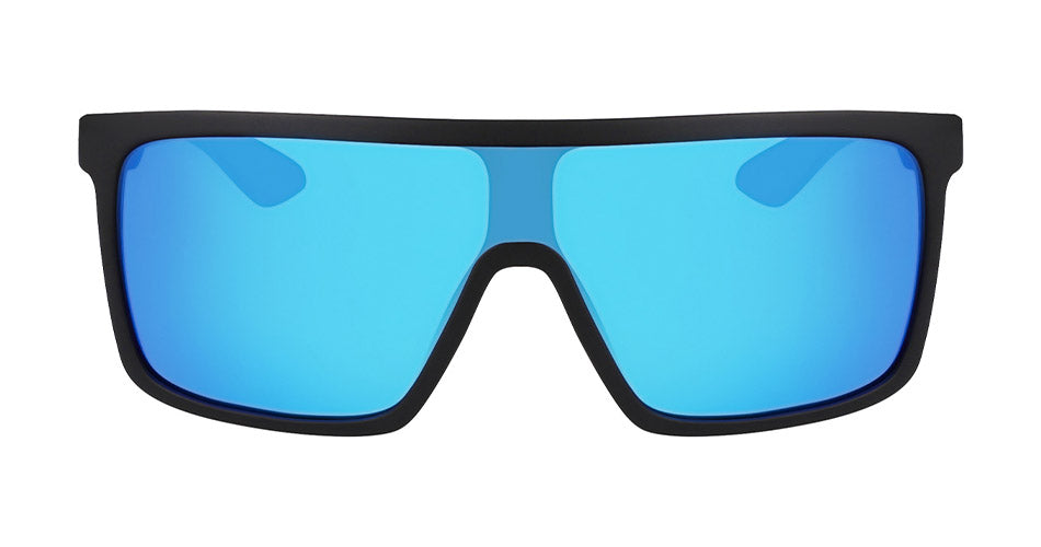 MOMENTUM - Matte Black H2O with Polarized Lumalens Blue Ionized Lens