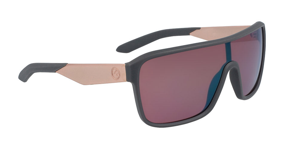 AMP - Matte Grey with Lumalens Rose Copper Ionized Lens