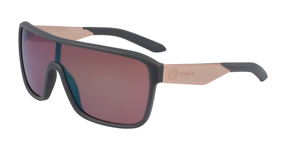 AMP - Matte Grey with Lumalens Rose Copper Ionized Lens