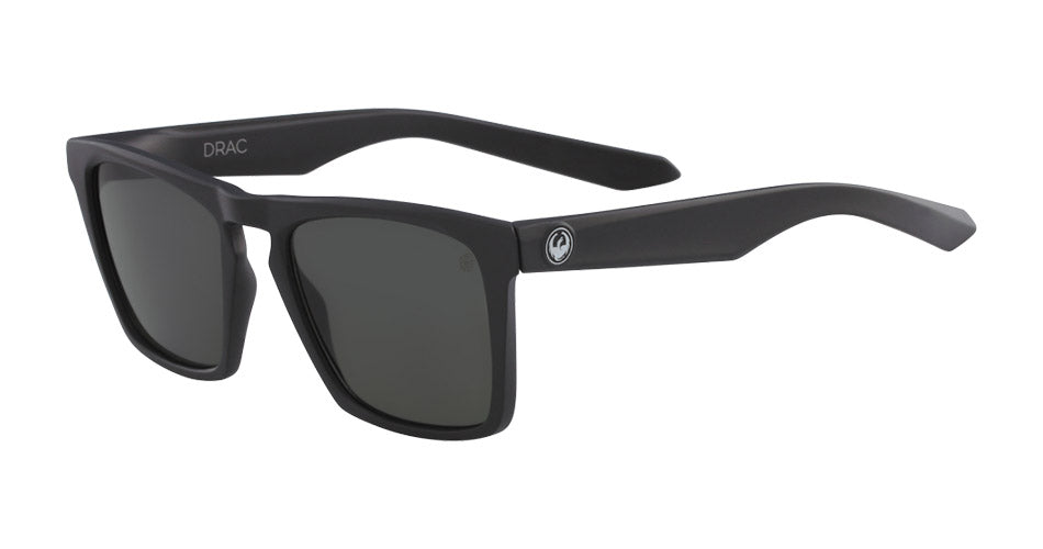 DRAC - Matte Black with Polarized Lumalens Smoke Lens