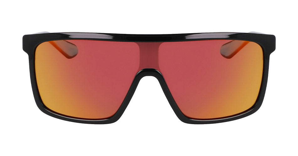 MOMENTUM - Shiny Black/Grey with Polarized Lumalens Red Ionized Lens