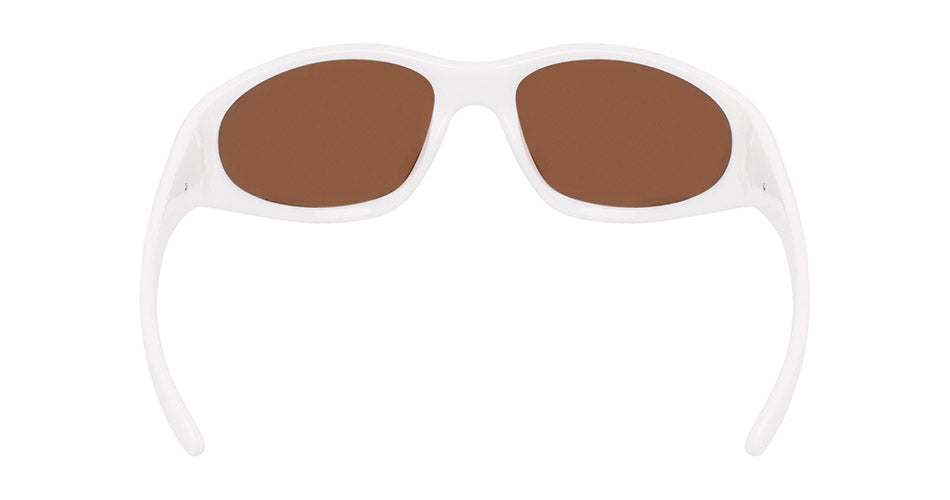 THE BOX 2 - White with Polarized Lumalens Silver Ionized Lens