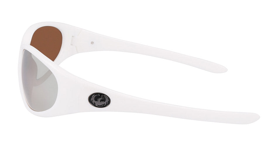 THE BOX 2 - White with Polarized Lumalens Silver Ionized Lens