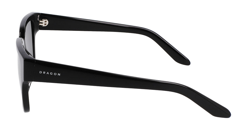 ROWAN - Shiny Black with Polarized Lumalens Smoke Lens