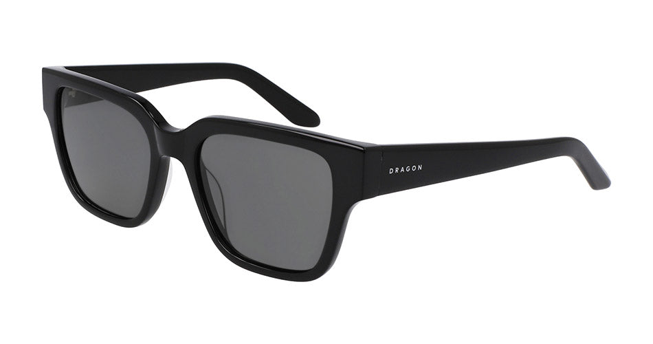 ROWAN - Shiny Black with Polarized Lumalens Smoke Lens
