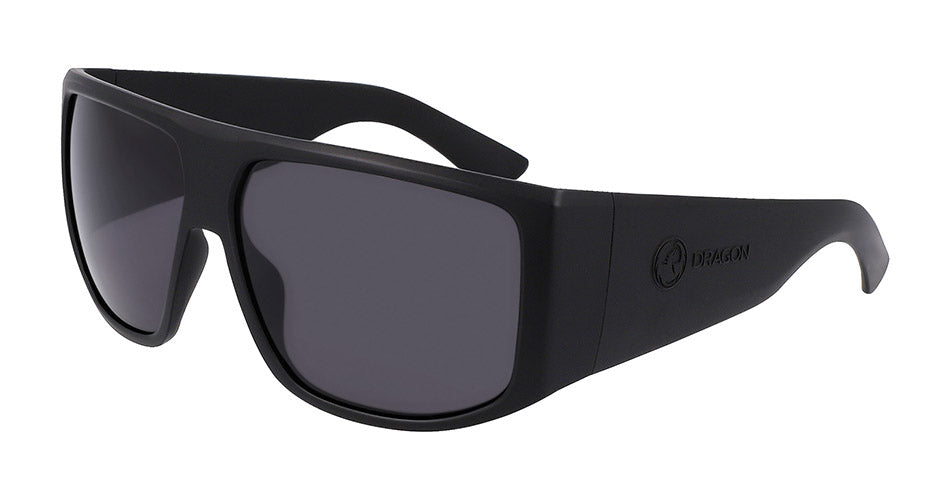 FIN - Matte Black with Polarized Lumalens Smoke Lens
