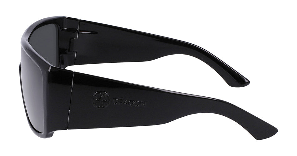 ROCKER - Shiny Black with Lumalens Smoke Lens