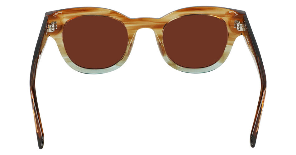 JETT - Brown Teal Gradient with Lumalens Rose Copper Ionized Lens