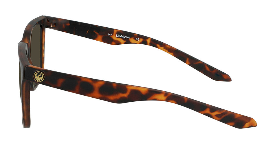 BAILE XL - Matte Dark Tortoise with Polarized Lumalens Brown Lens