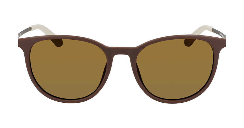 BILLIE - Matte Dark Brown with Lumalens Rose Copper Ionized Lens