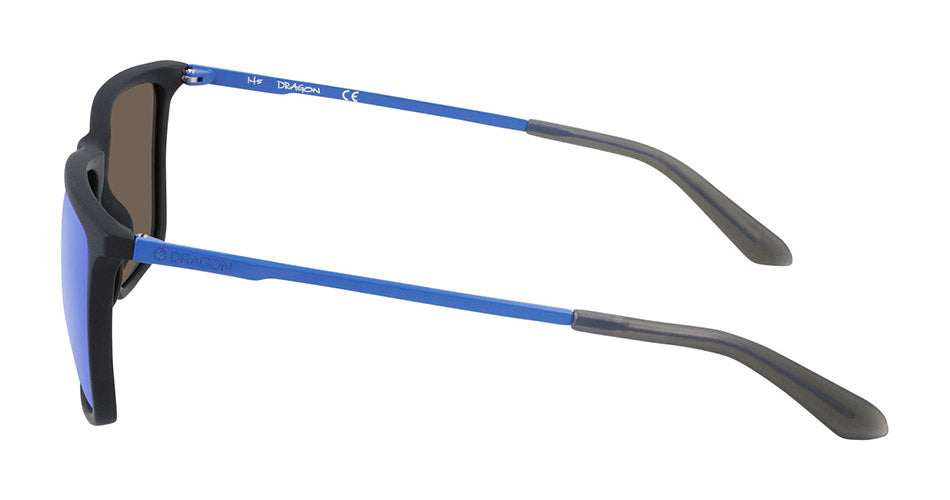 KODIAK - Matte Black with Lumalens Blue Ionized Lens