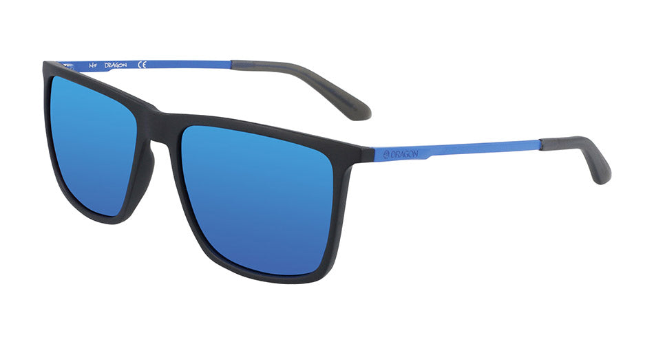 KODIAK - Matte Black with Lumalens Blue Ionized Lens