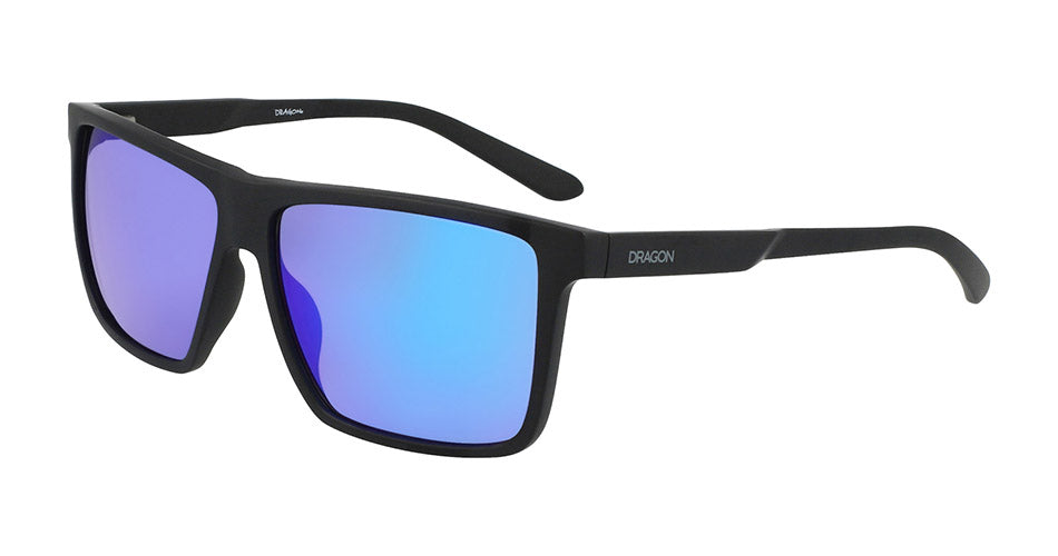 SPARROW - Matte Black with Lumalens Blue Ionized Lens