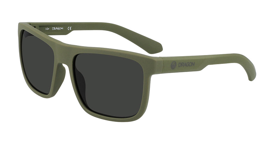 DAVIS - Matte Olive with Lumalens Smoke Lens