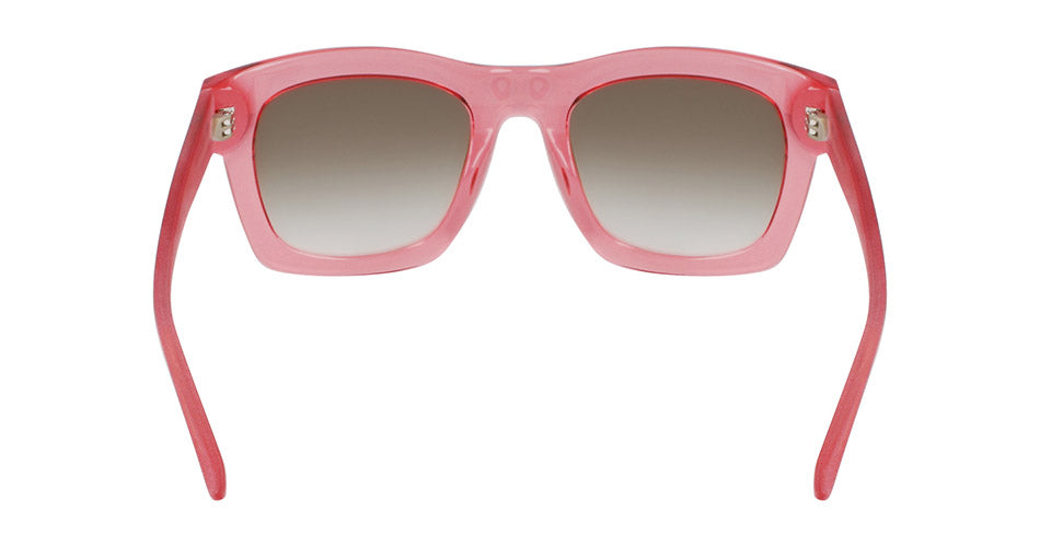 WAVERLY - Rose Crystal with Lumalens Brown Gradient Lens