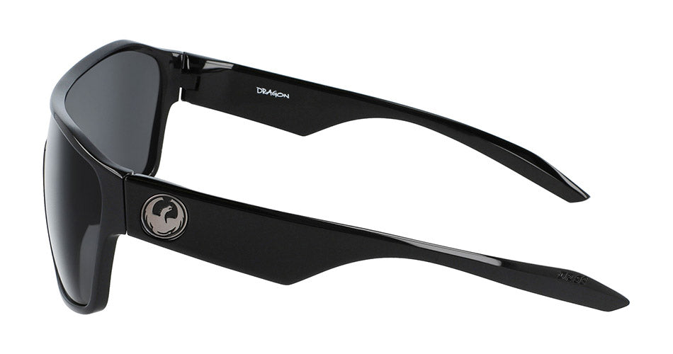 TOLM - Shiny Black with Lumalens Smoke Lens