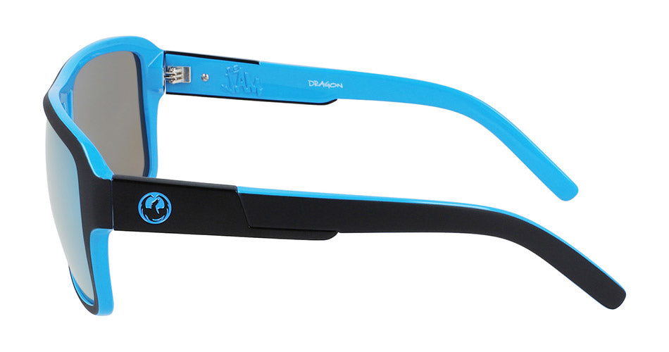 THE JAM - Matte Black with Lumalens Sky Blue Ionized Lens - OLD ITALY SKU