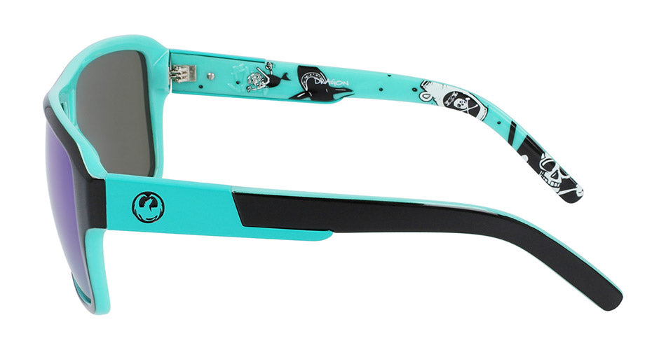 THE JAM - Owen Wright Signature Jet Teal with Lumalens Green Ionized Lens - OLD ITALY SKU