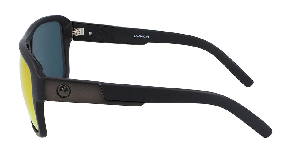 THE JAM - Matte Black with Lumalens Red Ionized Lens - OLD ITALY SKU