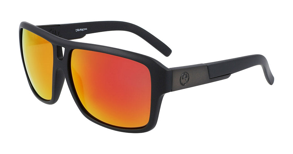 THE JAM - Matte Black with Lumalens Red Ionized Lens