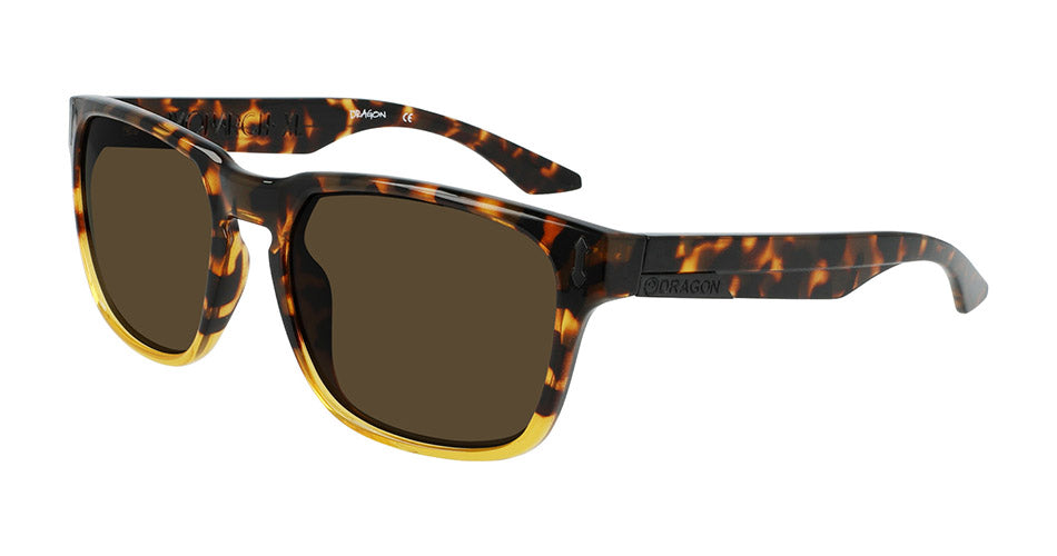 MONARCH XL - Shiny Tortoise Gradient with Polarized Lumalens Brown Lens