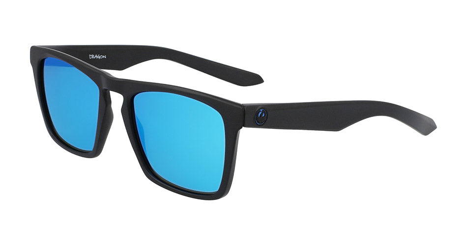 DRAC - Matte Black H2O with Polarized Lumalens Blue Ionized Lens - OLD ITALY SKU
