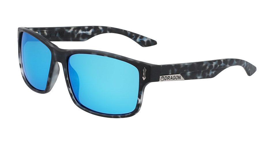 COUNT - Matte Midnight Tortoise with Lumalens Blue Ionized Lens