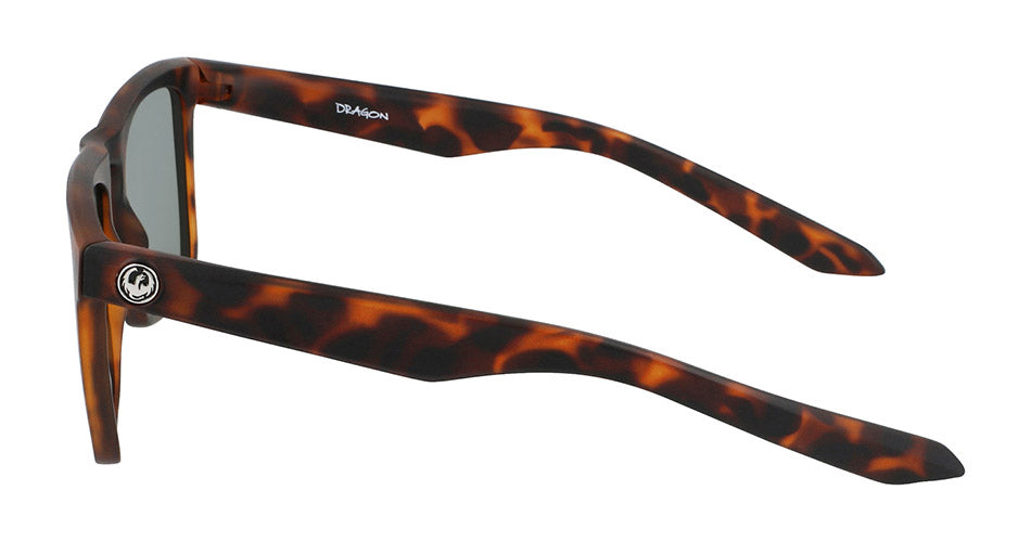 DRAC - Matte Tortoise with Lumalens G15 Green Lens - OLD ITALY SKU