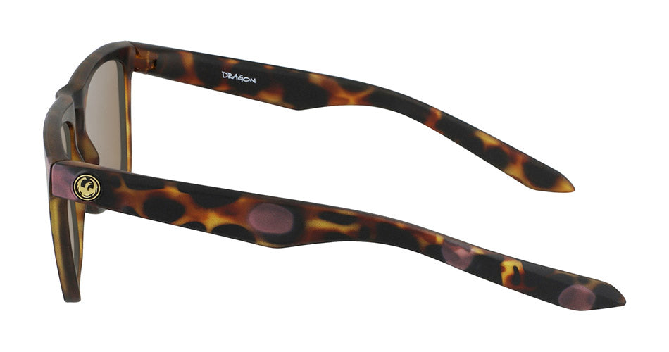 DRAC - Matte Tortoise/Purple with Lumalens Brown Lens - NEW CHINA SKU