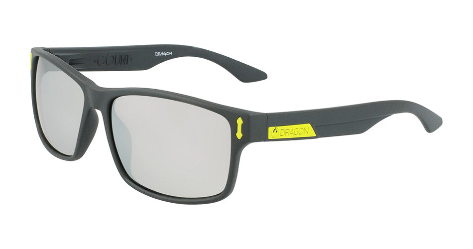 COUNT - Matte Grey H2O with Polarized Lumalens Smoke Lens