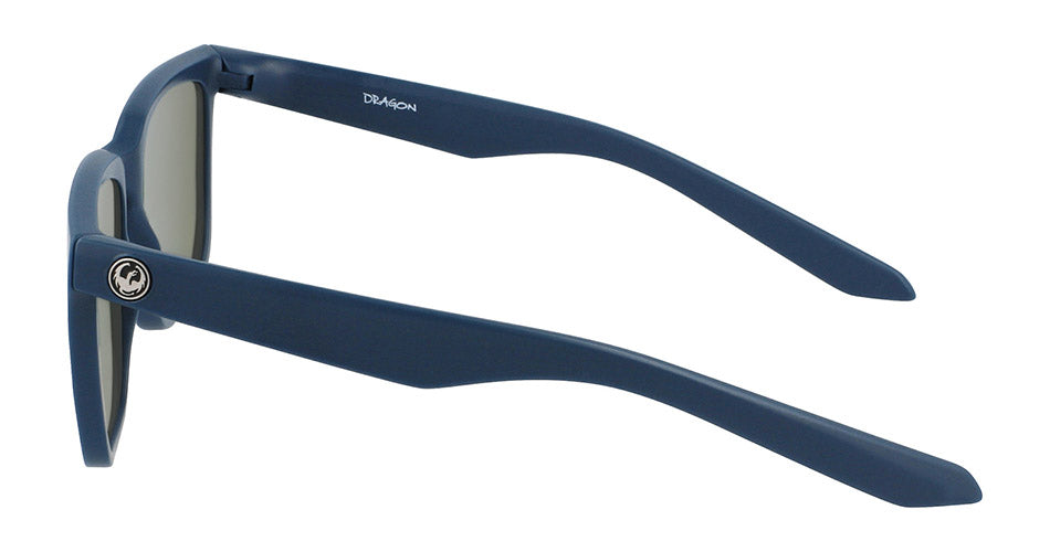 BAILE - Matte Deep Navy with Polarized Lumalens Blue Ionized Lens