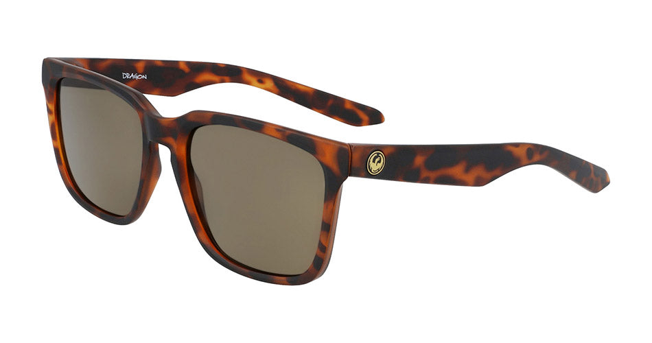 BAILE - Matte Dark Tortoise with Polarized Lumalens Brown Lens